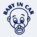 Samolepka na auto Baby In Car